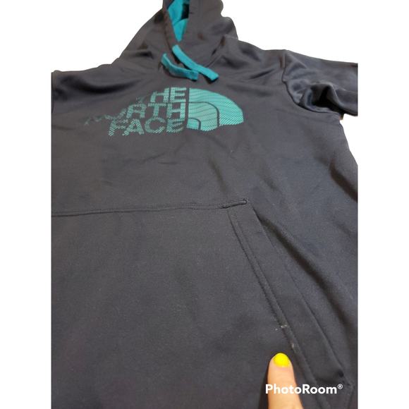 The North Face | Steel Blue & Teal Hoody | Size Small - Picture 2 of 5